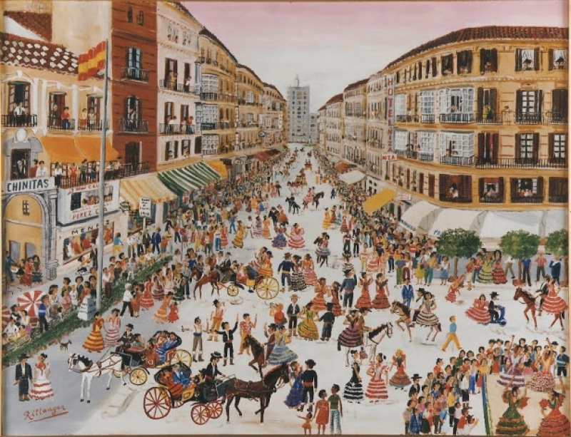 La calle Larios por Rittwagen
