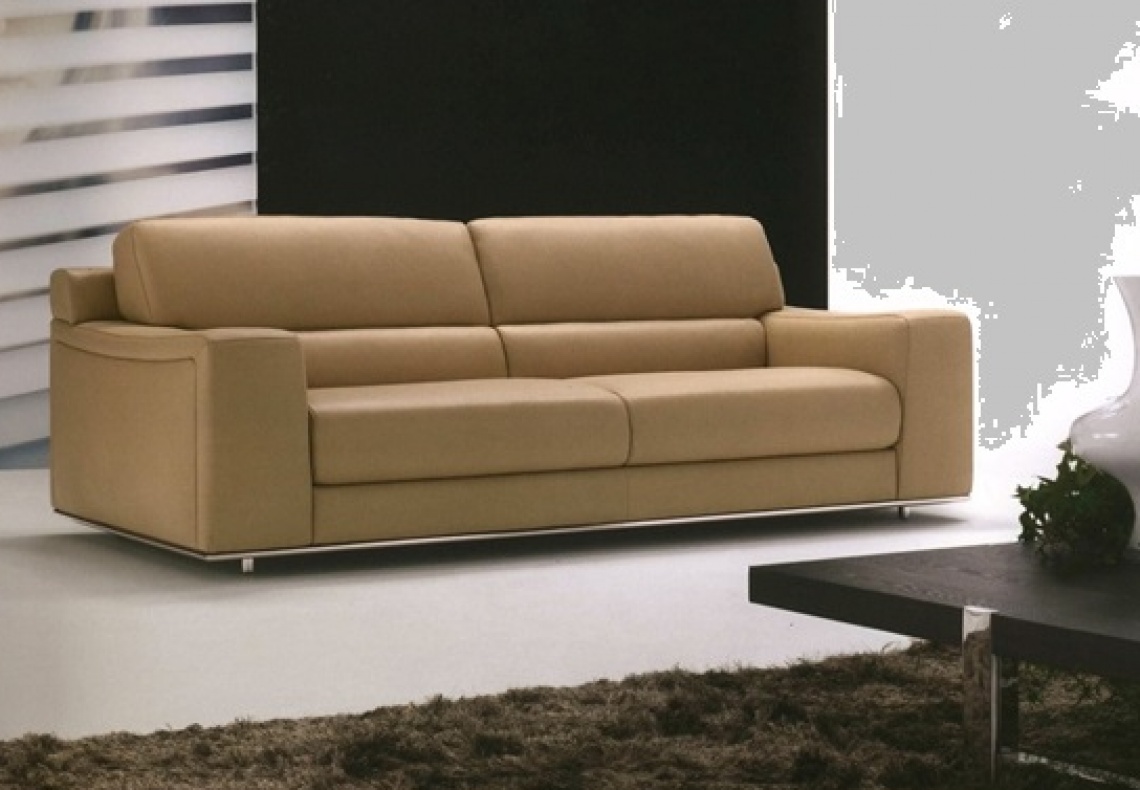 468 SOFA EN PIEL DE VACA