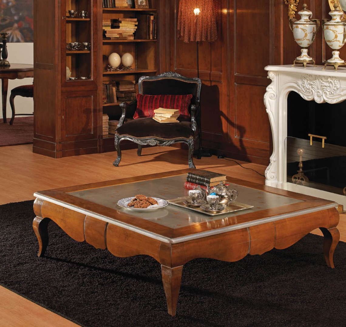 MESA DE CENTRO CUADRADA