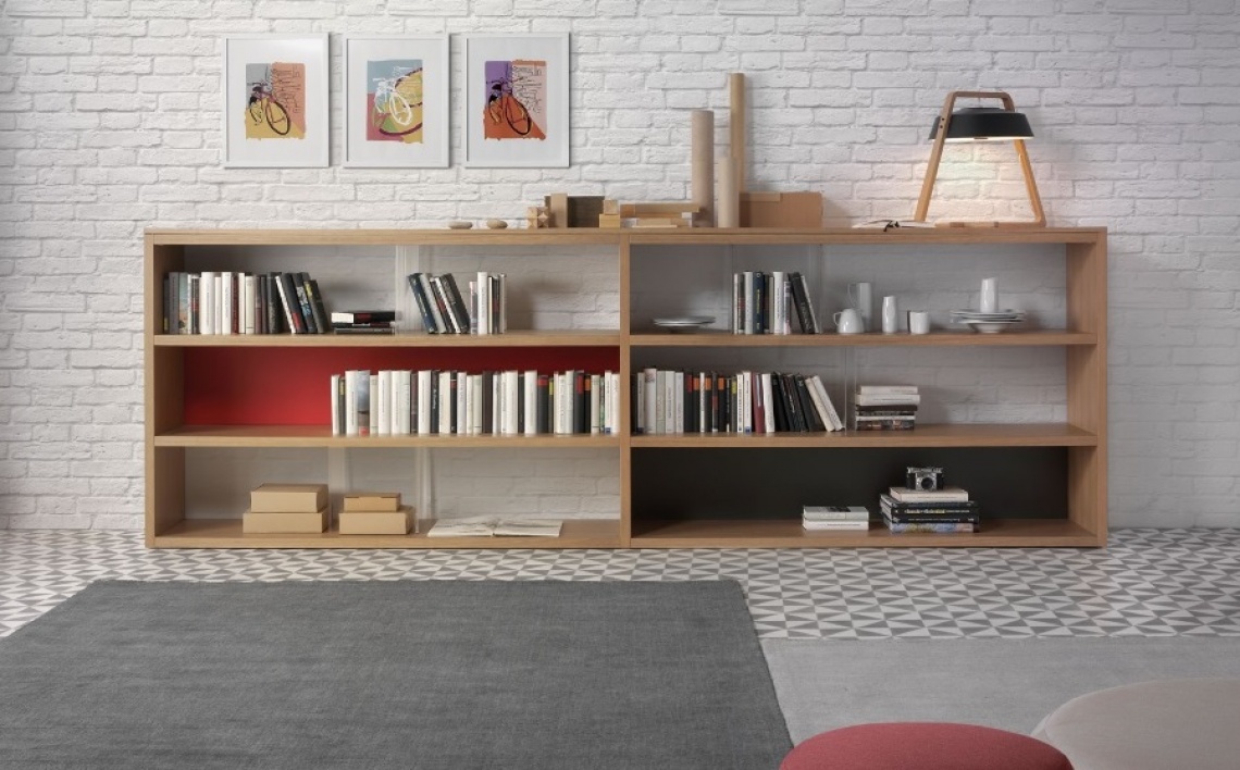 BIBLIOTECA EN VARIOS COLORES