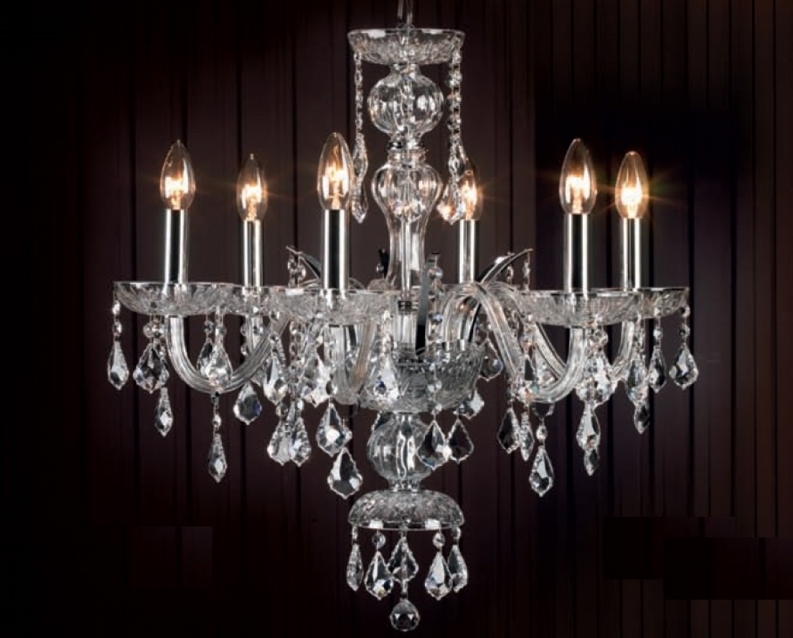 678 LAMPARA DE CRISTAL