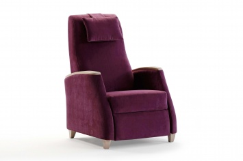 195 SILLON EN COLOR GRANATE