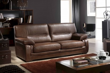 454 SOFA EN PIEL PRIMERA CALIDAD