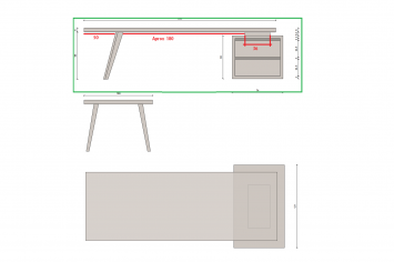 CROQUIS GENERAL MESA DESPACHO