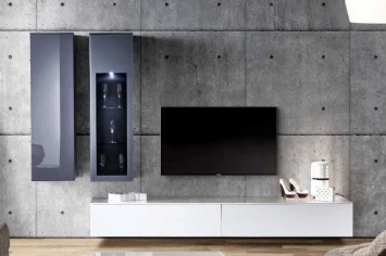 3410 MUEBLE TV COLGANTE LACADO EN ALTO BRILLO