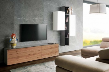 3411 MUEBLE TV EN MADERA CON NUDOS