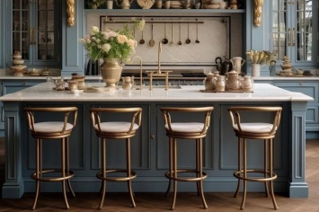 COCINA AZUL GRISACEO