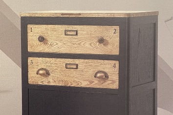 MUEBLE CON DOS CAJONES