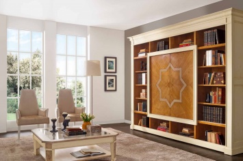 BIBLIOTECA Y MUEBLE TV