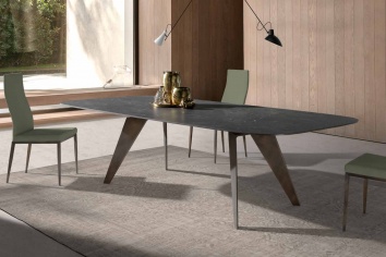 MESA DE TAPA PORCELÁNICO