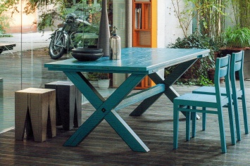 MESA DE COMEDOR RECTANGULAR