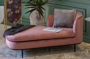 CHAISE LONG ROSA