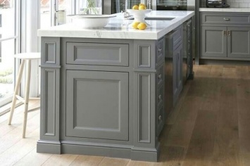 COCINA LACADA EN GRIS