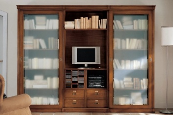 BIBLIOTECA Y MUEBLE PARA TV