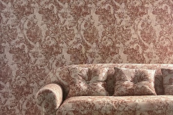 7985 SOFA DE ESTILO Y PAPEL PINTADO  JUEGO