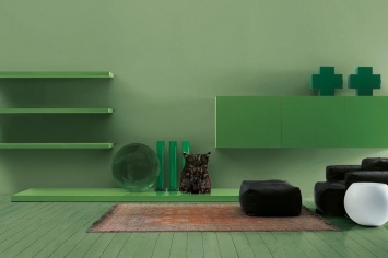 MODULAR LACADO EN VERDE