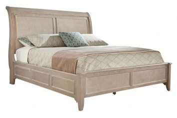 CAMA EN MADERA NATURAL
