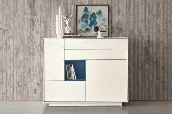 CONTENEDOR LACADO EN BLANCO