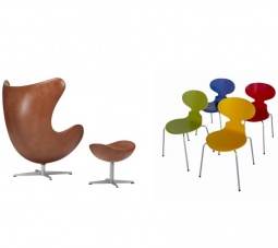 Sillas de Arne Jacobsen