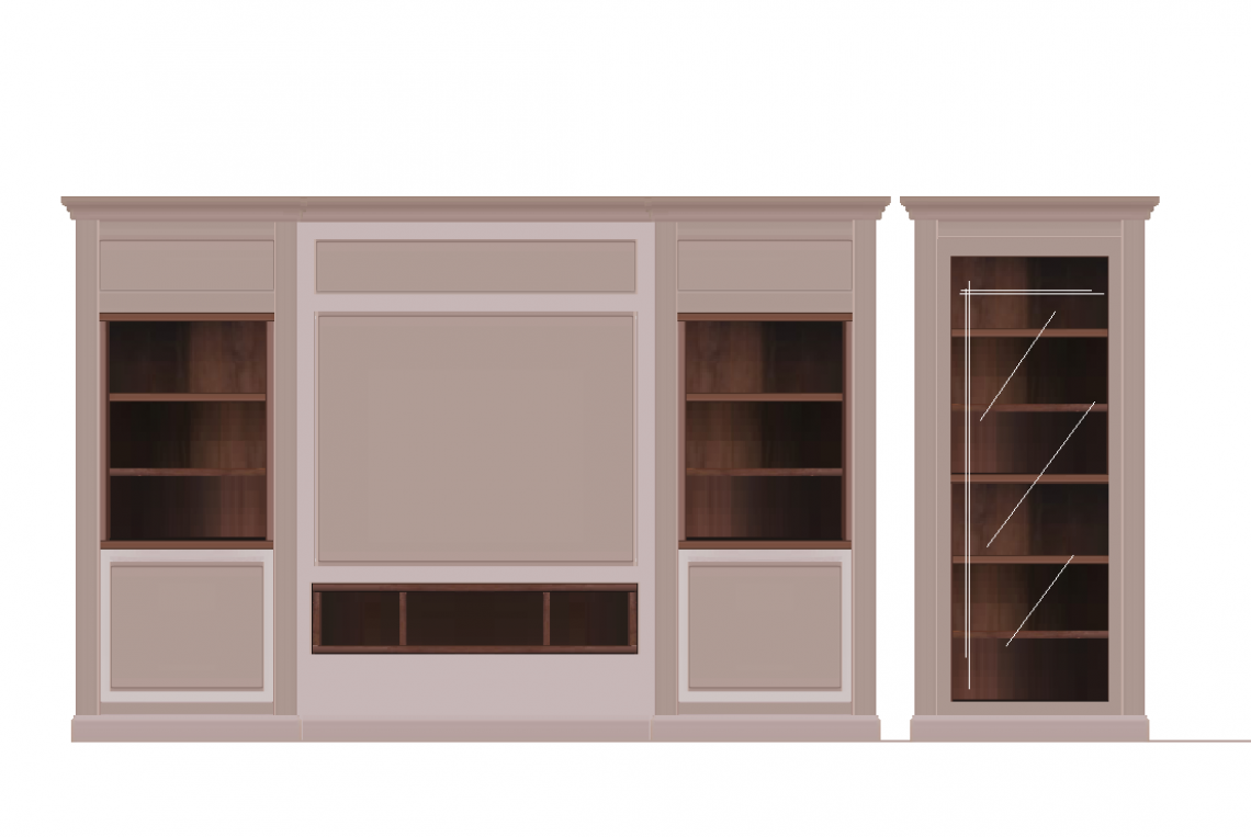 MUEBLE PARA SALÓN