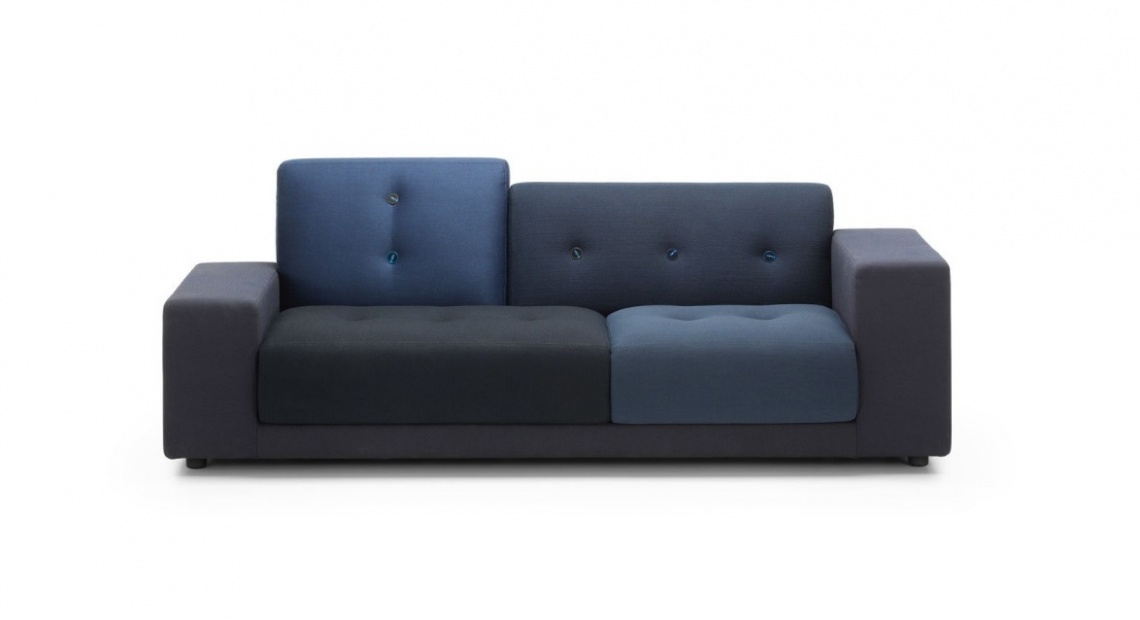 SOFA EN AZUL MARINO