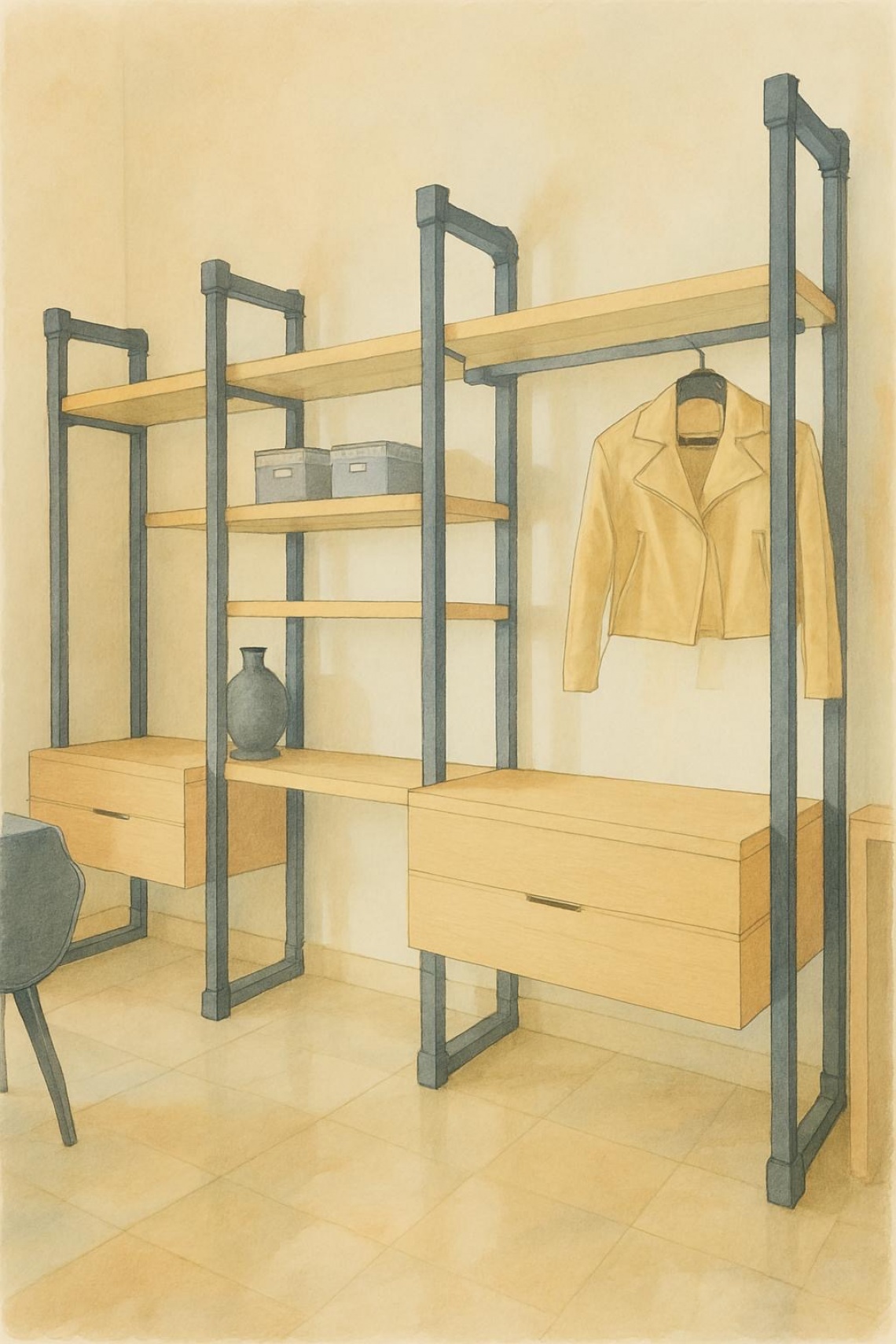 VESTIDOR A MEDIDA
