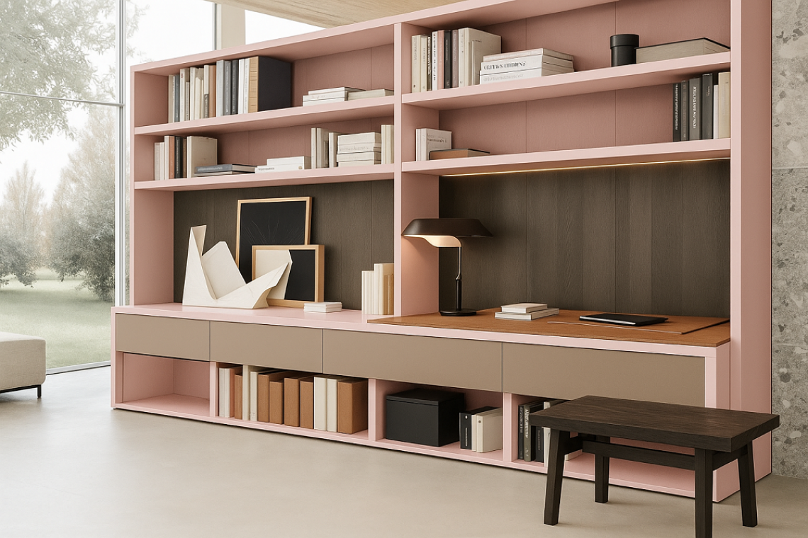 MUEBLE MODULAR PARA SALÓN MUEBLE MODULAR PARA SALÓN