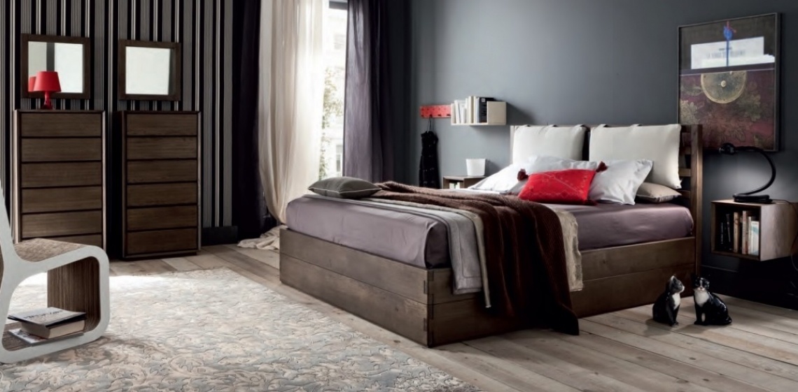 DORMITORIO COMPLETO CON DOS MESITAS 