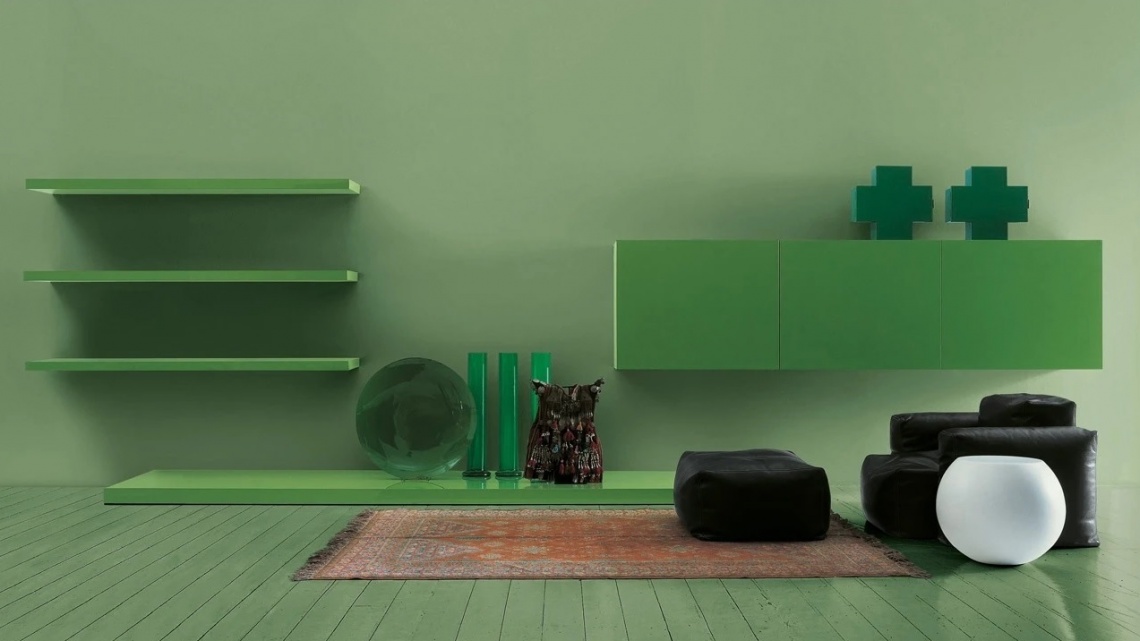 MODULAR LACADO EN VERDE