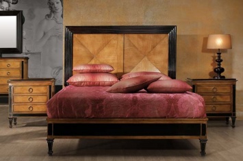 DORMITORIO CON CABECERO MADERA NATURAL