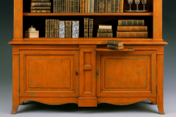 BIBLIOTECA LACADA EN NARANJA