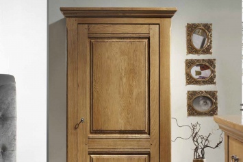 3792 ARMARIO DE UNA PUERTA ROBLE