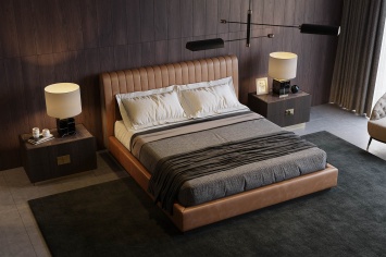 3485 CAMA DE CUERO