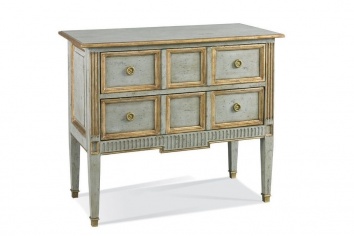 TWO-DRAWER CHEST IN CHARLES IV STYLE