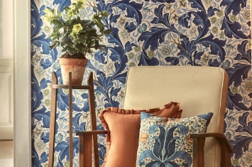 8000 PAPEL PINTADOS EN TONOS AZULES